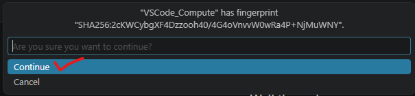 VS Code Remote Host